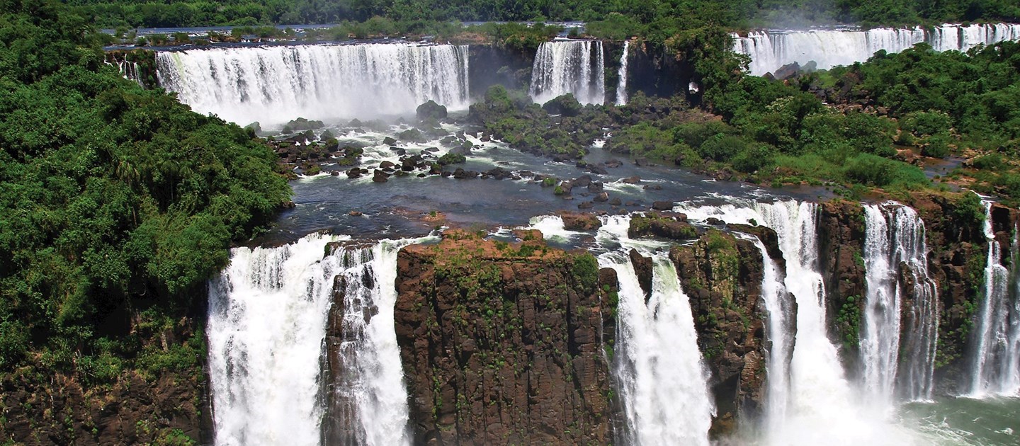 Iguazu Falls in South America